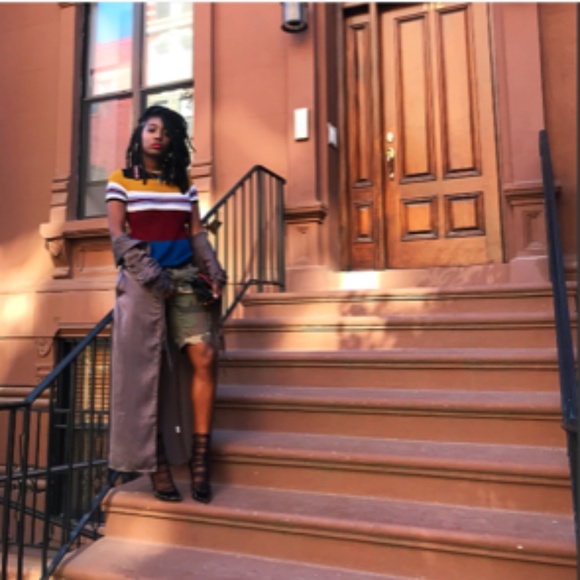 ZARA-MULTI COLORED TOP - Picture 3 of 4